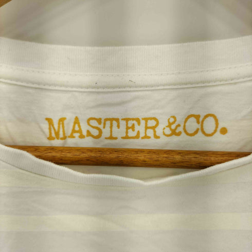 マスターアンドコー MASTER&CO. ボーダー クルーネックロンT ロングスリーブTシャツ メンズ JPN:1